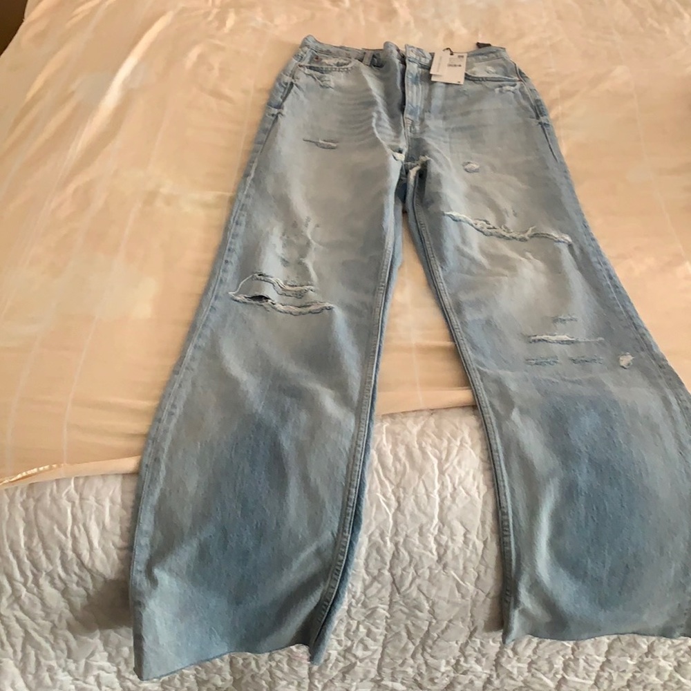 COPY - Zara 90s full length denim jeans !! NWT